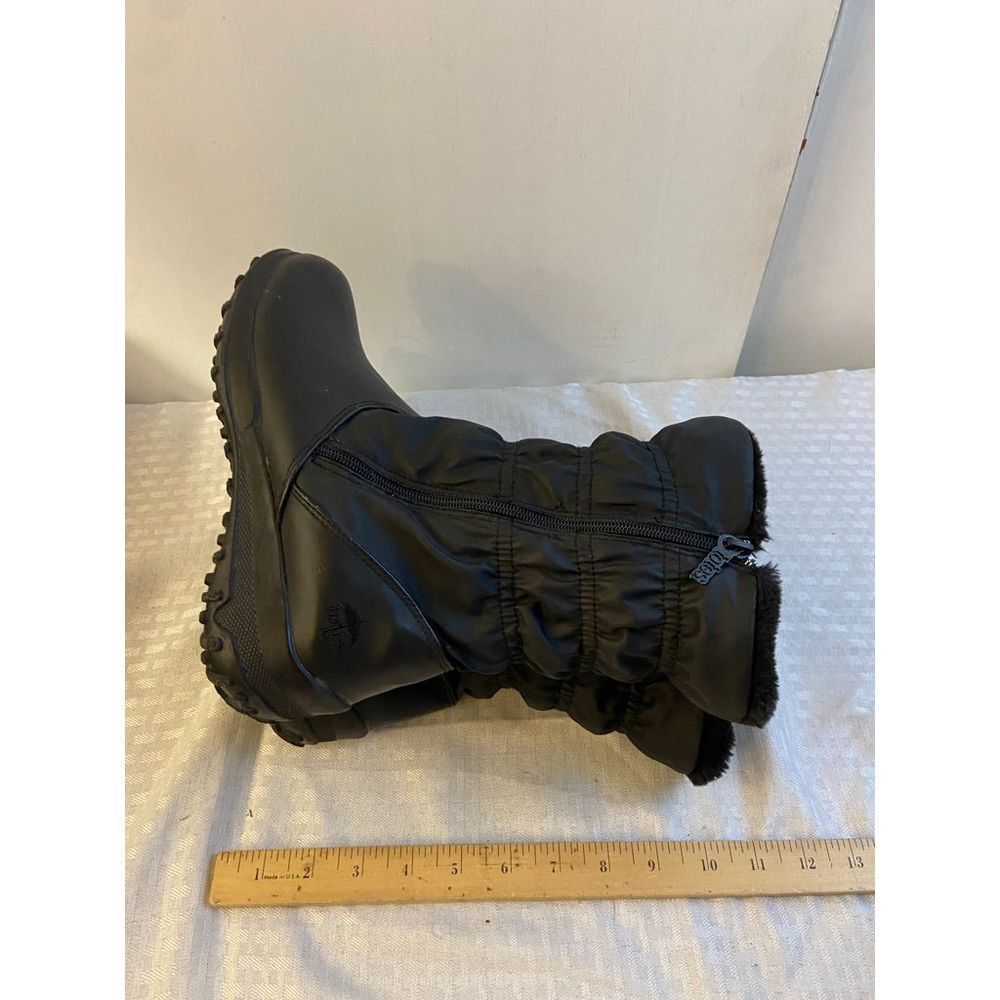 Totes Ruby Rain Snow Boots Size 8 M Zipper - image 2